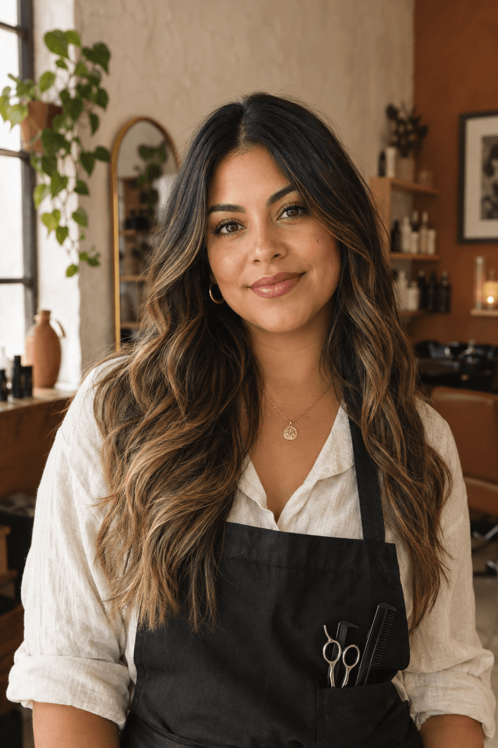 Andrea Ríos, colorista senior de Onetouch Salon